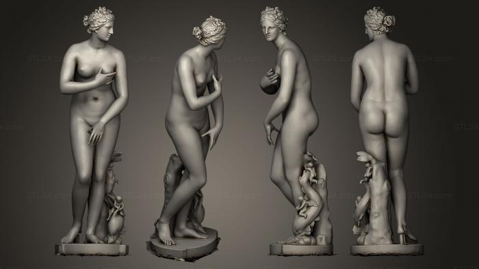 Statues antique and historical (Venus Medicis, STKA_1071) 3D models for cnc